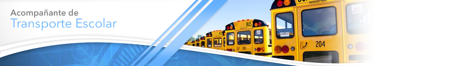 Imagen cabecera: Acompañante de transporte escolar